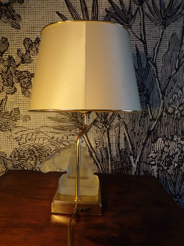Lampe cheval Le Dauphin