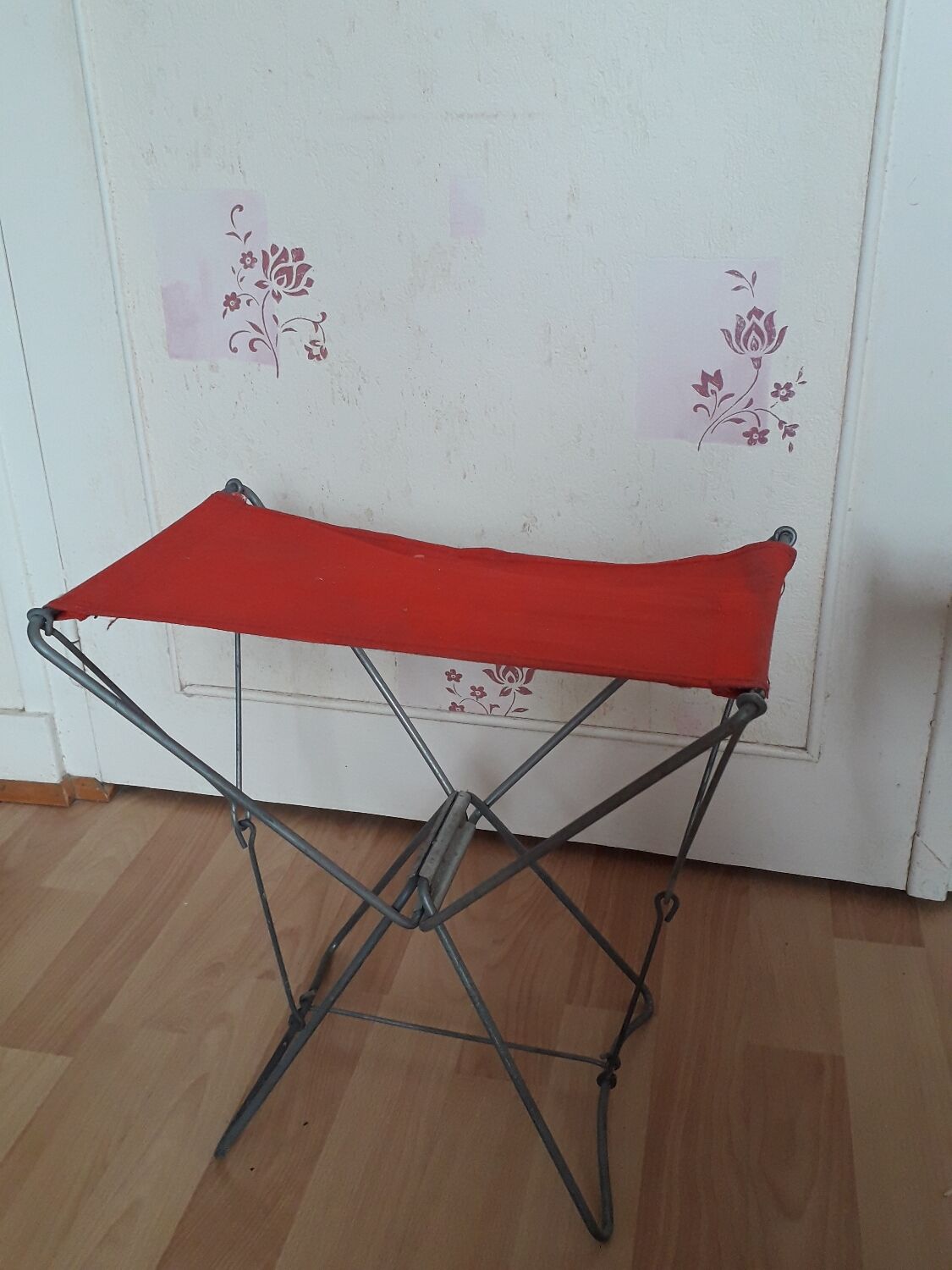 Vintage folding stool