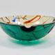 Art glass bowl or ashtray Murano signed Alfredo Barbini, Italy, 1970s.