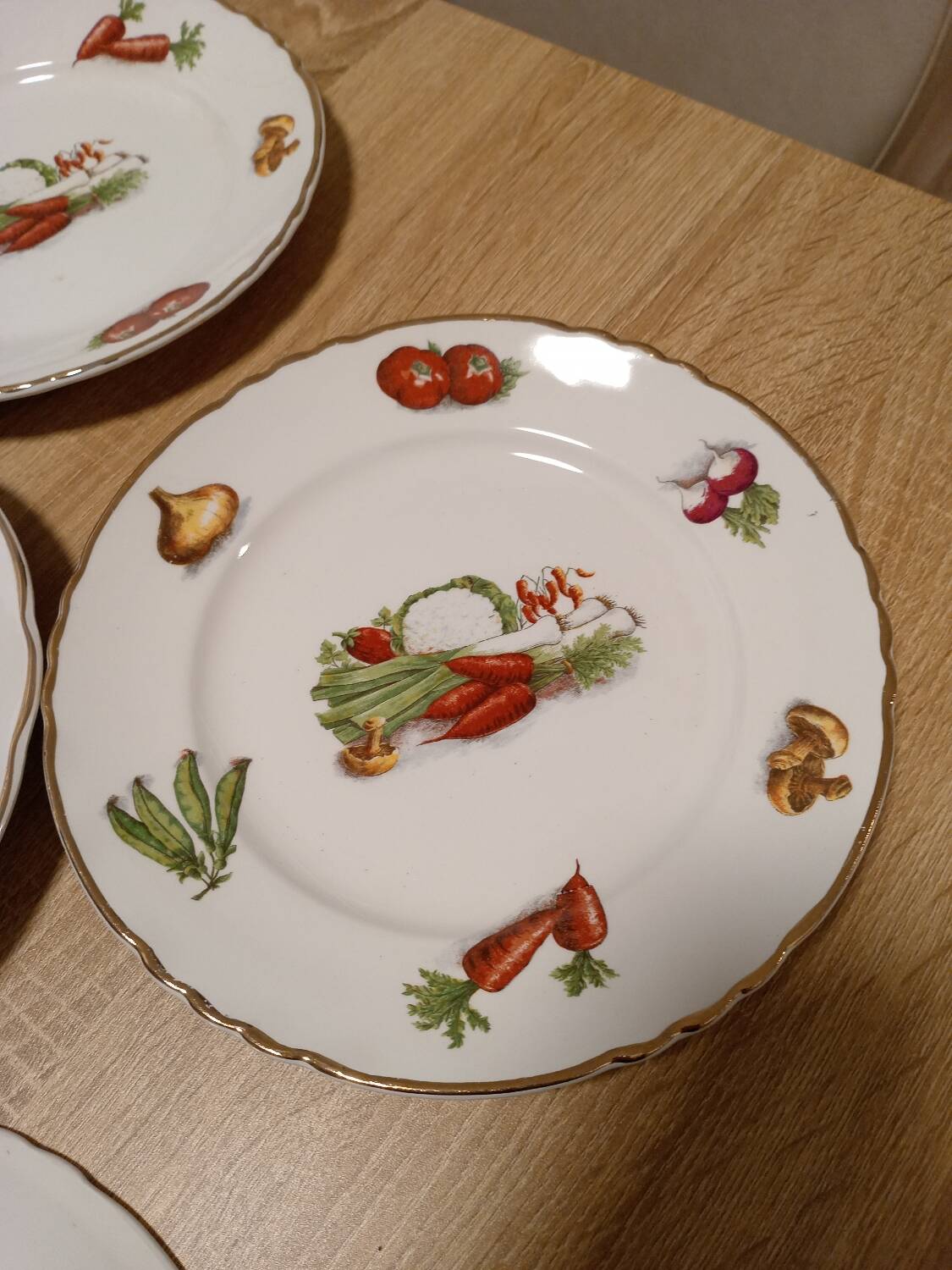 Assiettes Moulin des loups primeur