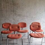 Set 5 chaises steelcase Strafor