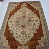 Turkish Oushak handmade rug sku 3568