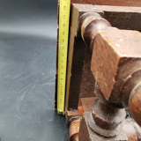 Low stool in old wood