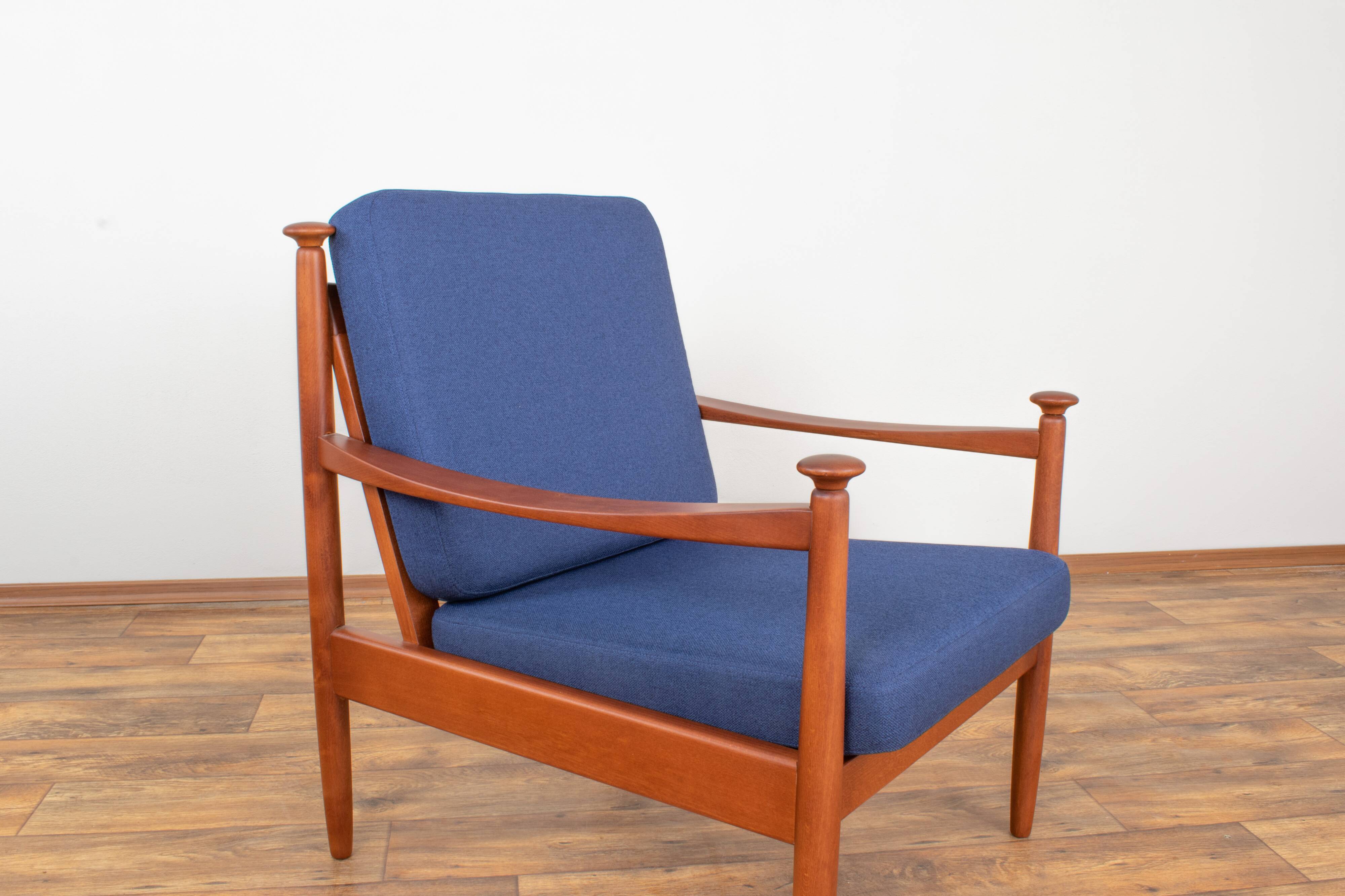 Mid-Century Danish Armchair, 1960s.