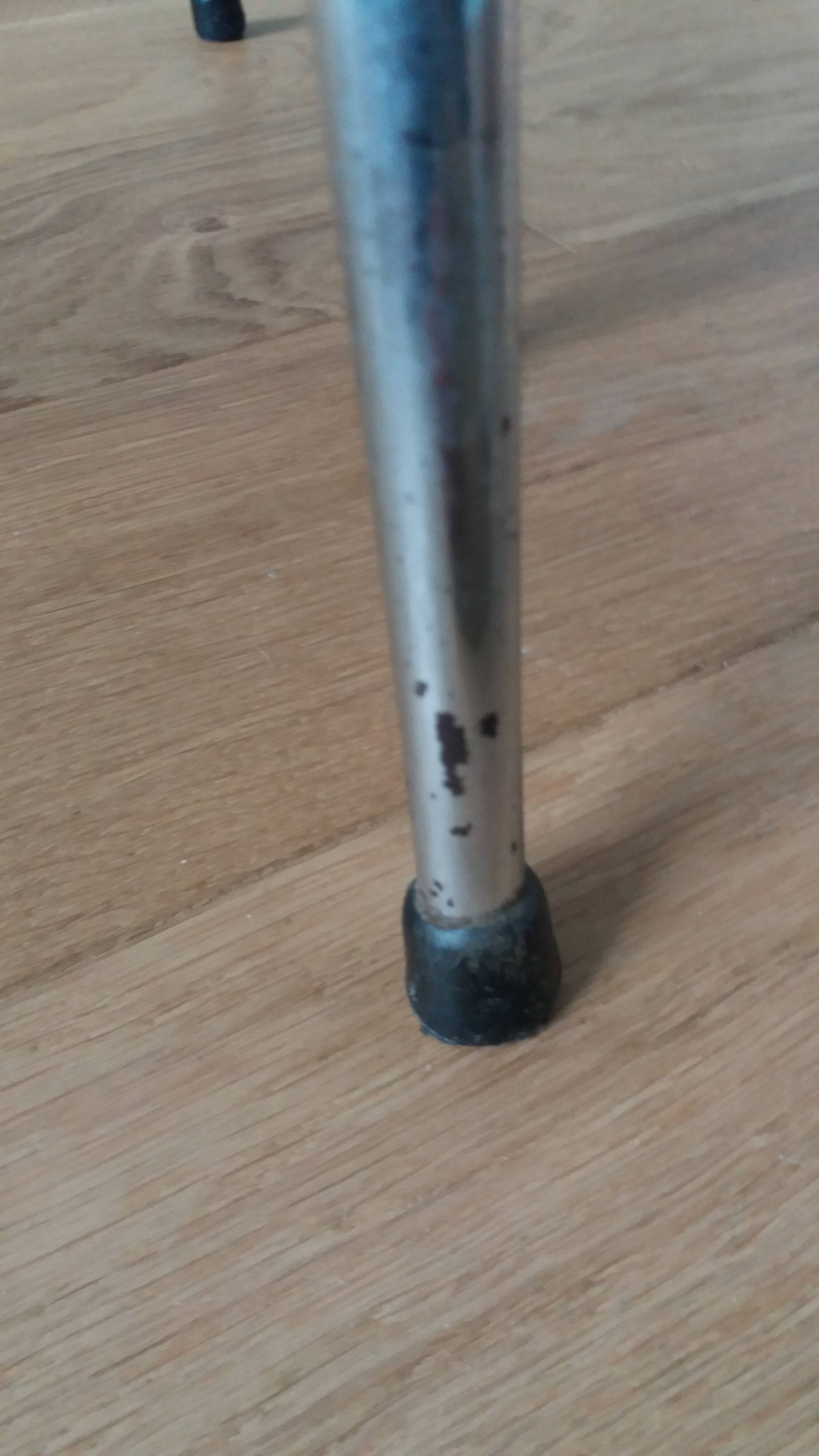 Chairs in formica and chrome metal