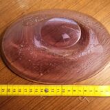 Bohemian Alessandrite Glass Bowl Vase