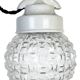 Vintage White Porcelain Pendant Light, 1970s