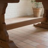 Monastery Table in Solid Oak - Authentic Style - 180 cm