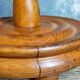 Plant harness in solid wood turned vintage