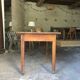 Solid wood farmhouse table