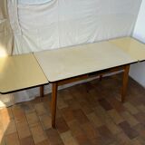 Formica kitchen table and wood