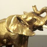 Elephant bookend "r garreau"