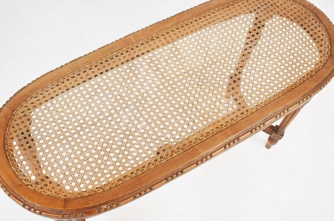 Louis XVI piano bench in canning