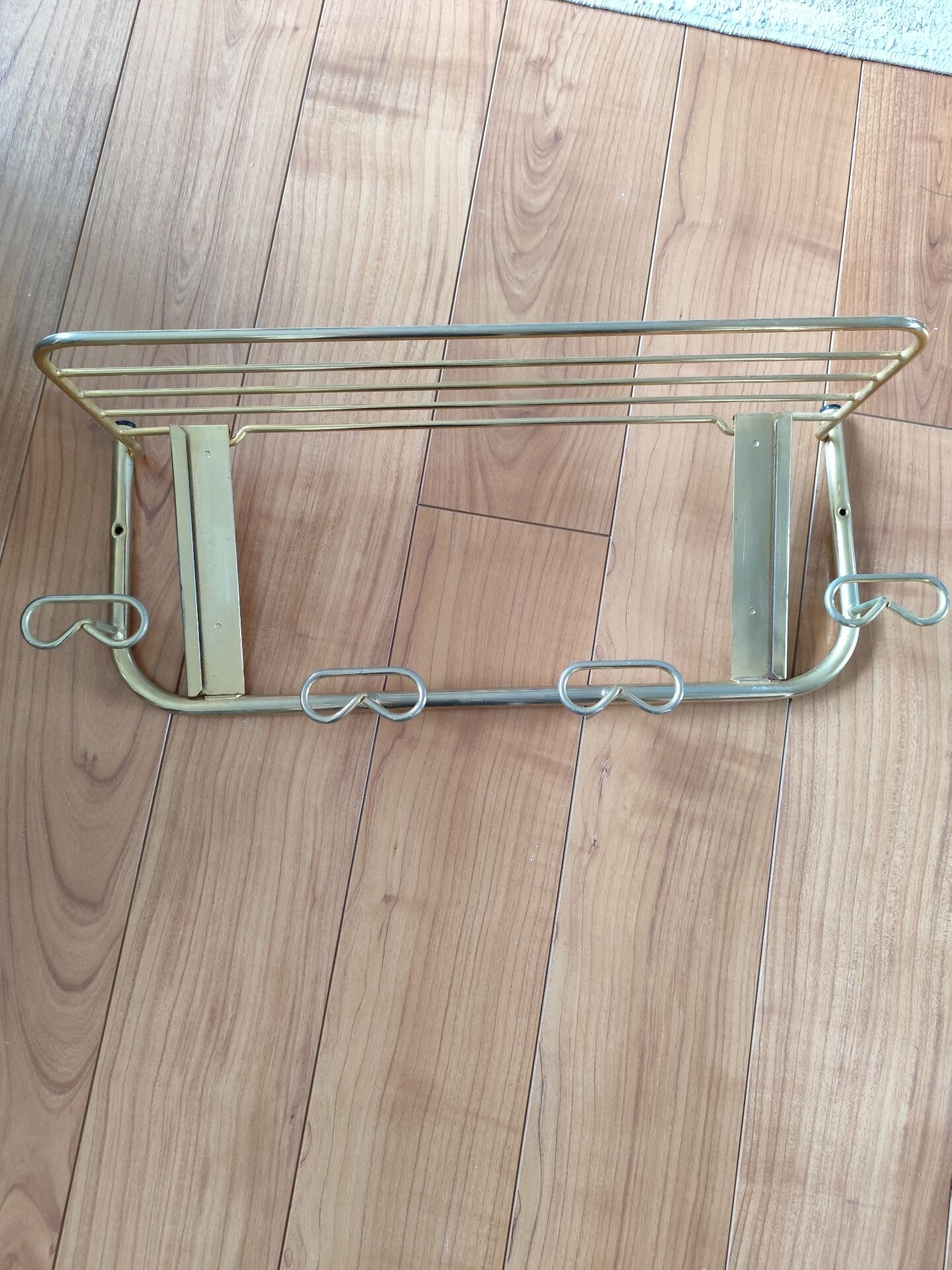 1960s/70s wall coat rack