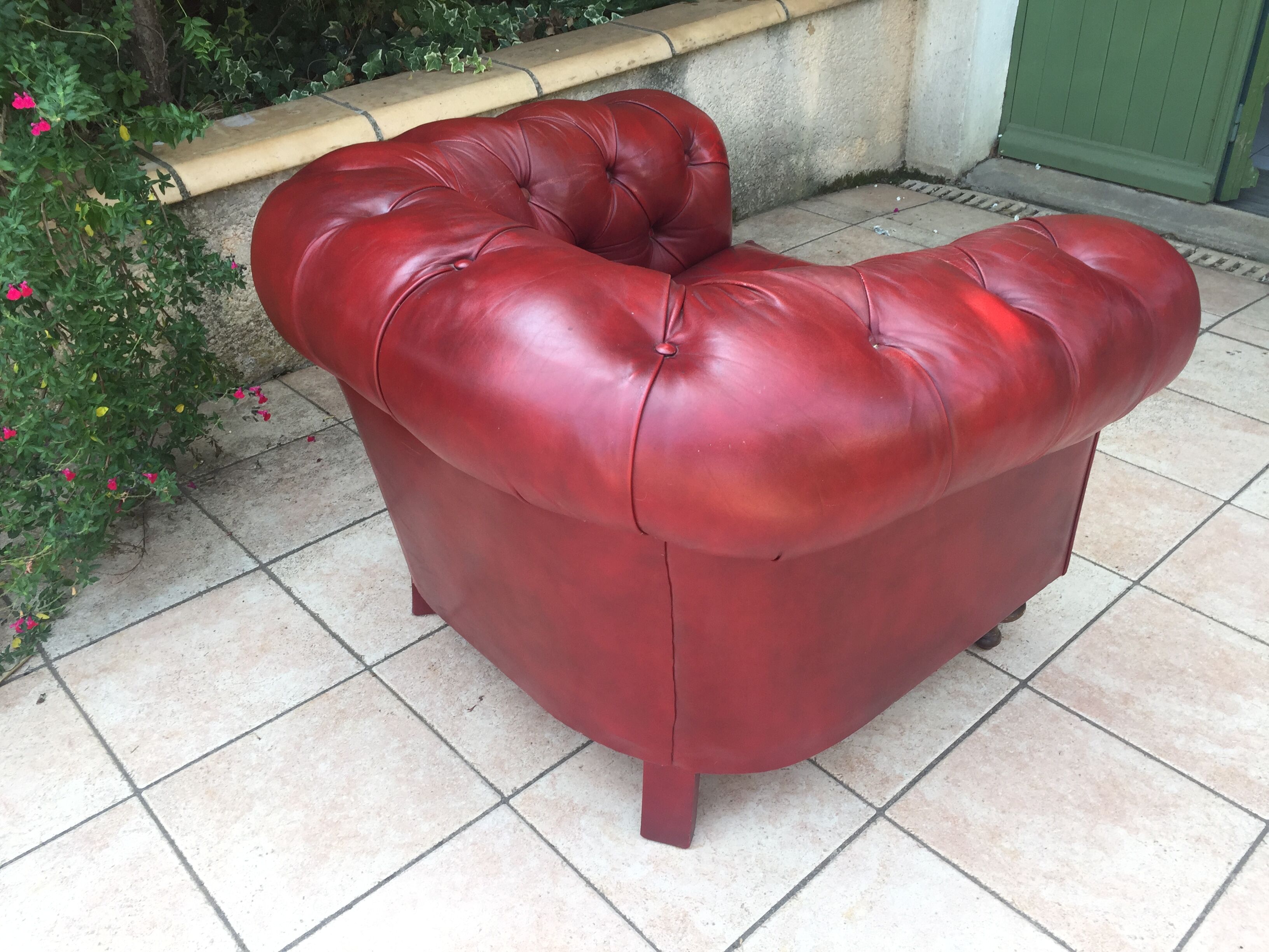 Chesterfield armchair