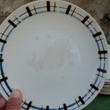 Cheese or dessert plates, Digoin and Sarreguemines 9205