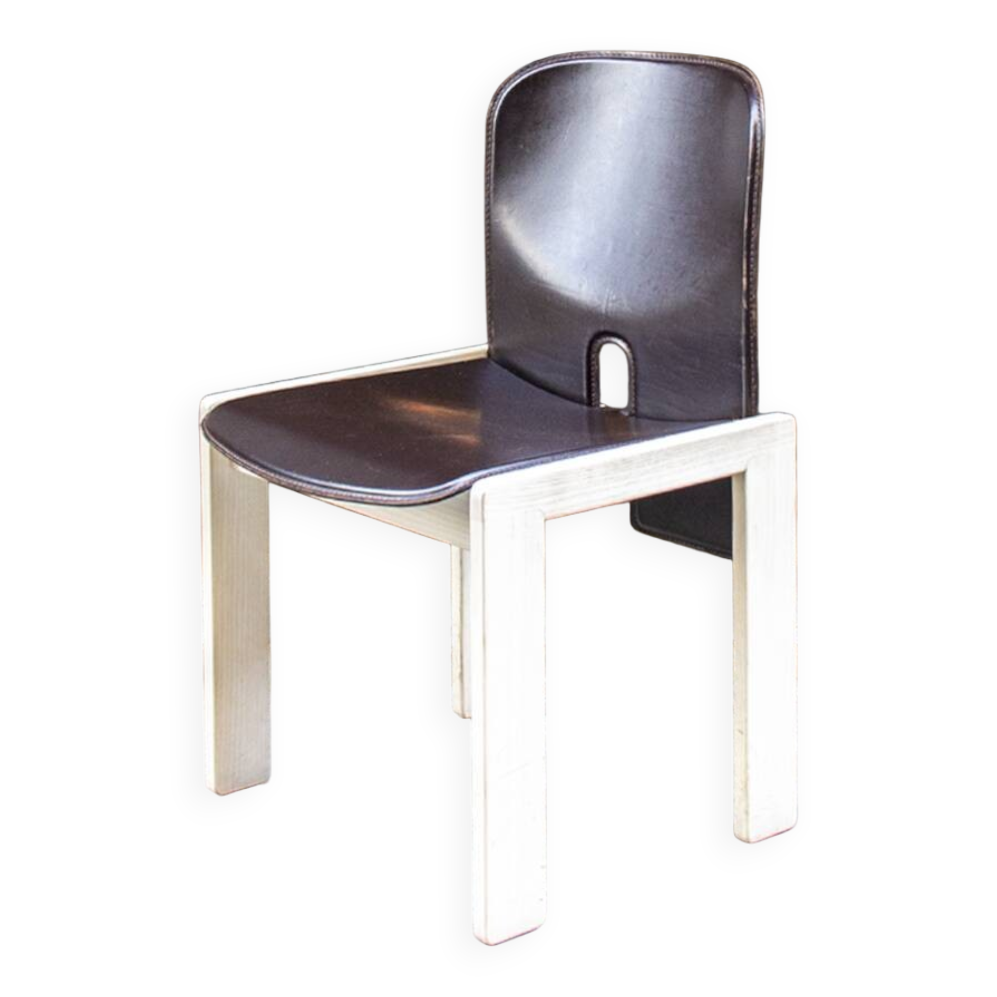 Sedia da pranzo nr. 121 di Afra e Tobia Scarpa per Cassina, 1967
