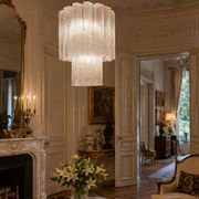 Murano lustre attributed to Toni Zuccheri – Venini – textured glass – year