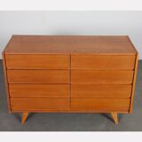 Wooden chest of drawers by Jiri Jiroutek, model U-453, circa 1960