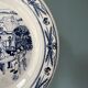 Deux assiettes anciennes en porcelaine de Gien France