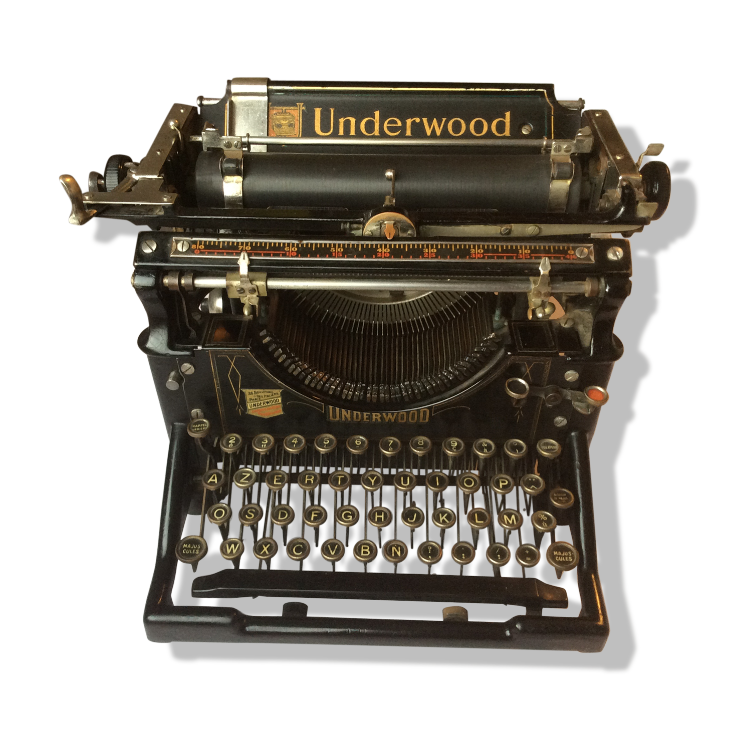Typewriter old Underwood No. 5