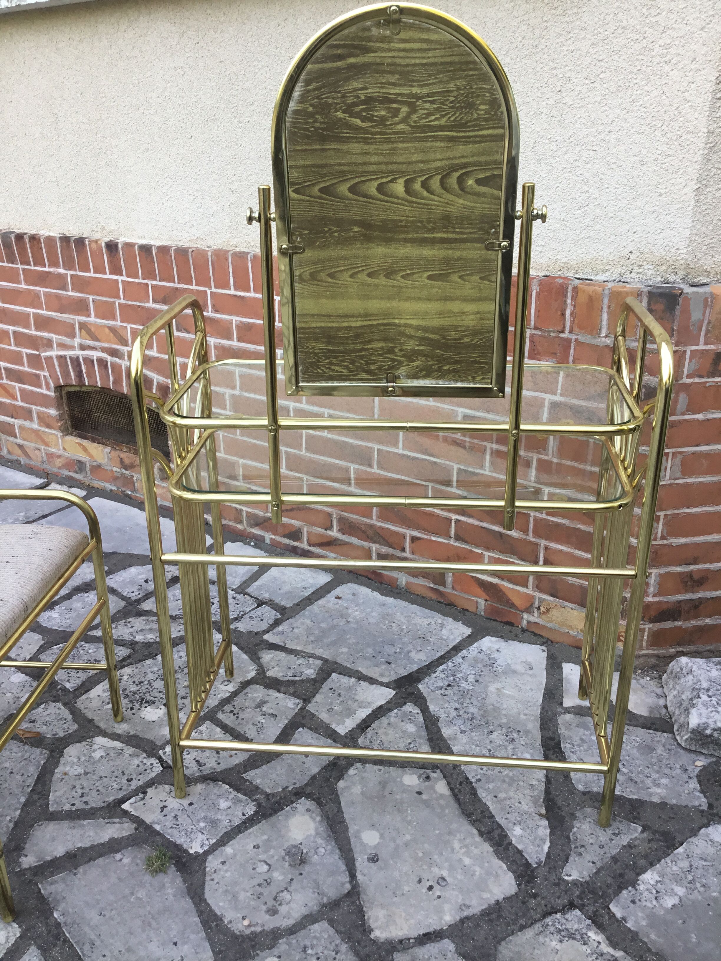 Vintage hairdresser and chair