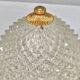 Brass pineapple ceiling or wall light by Gaetano Sciolari, Italy, 1960s-1970s