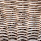 Rattan office organizer