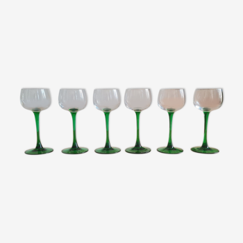 Service of 6 glasses Alsace