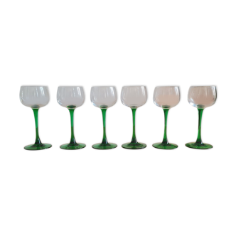 Service of 6 glasses Alsace