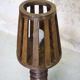 Press screw floor lamp