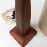 Vintage Danish Teak Table Lamp, 1960s