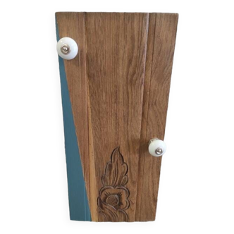 Coat rack, 2 hooks