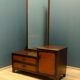 Dressing table with AB Nybrofabriken paint, from the 1950s