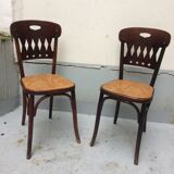 Pair of bistro chairs