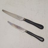 Set of wooden knives