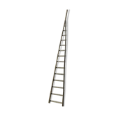 Antique wooden picking ladder