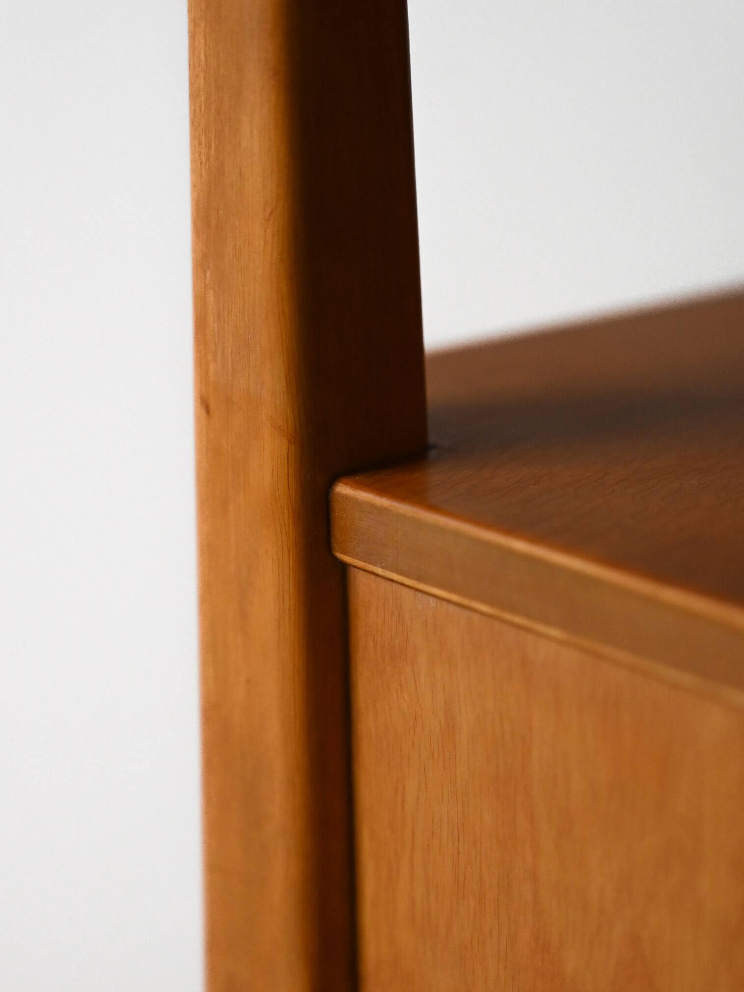 Bedside table with oak drawer