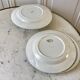 set of 6 dessert plates Digoin Sarreguemines model Floréal years 50-60