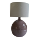 Vintage ceramic lamp by Roland Zobel "Les Cyclades" in Anduze