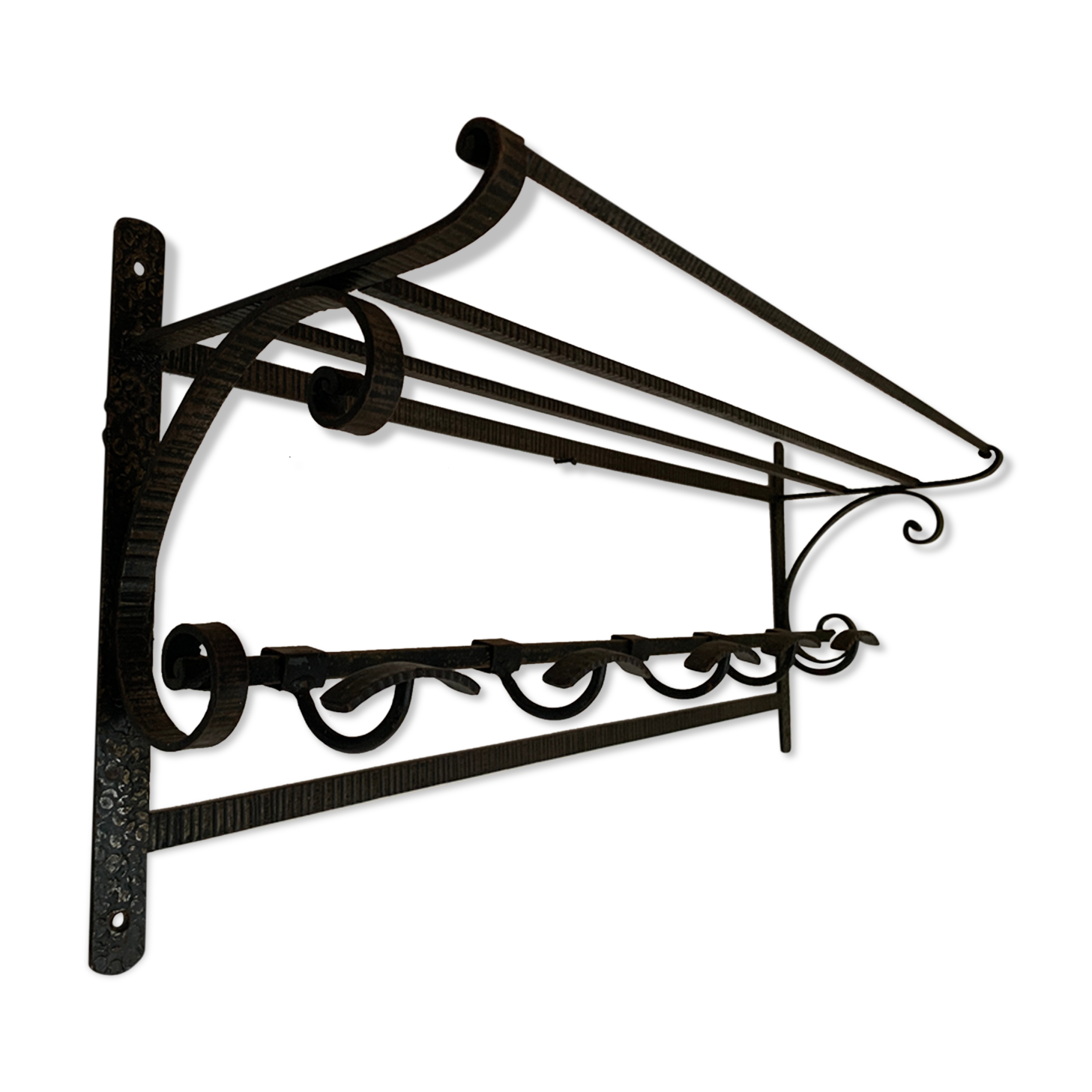 Art deco coat rack