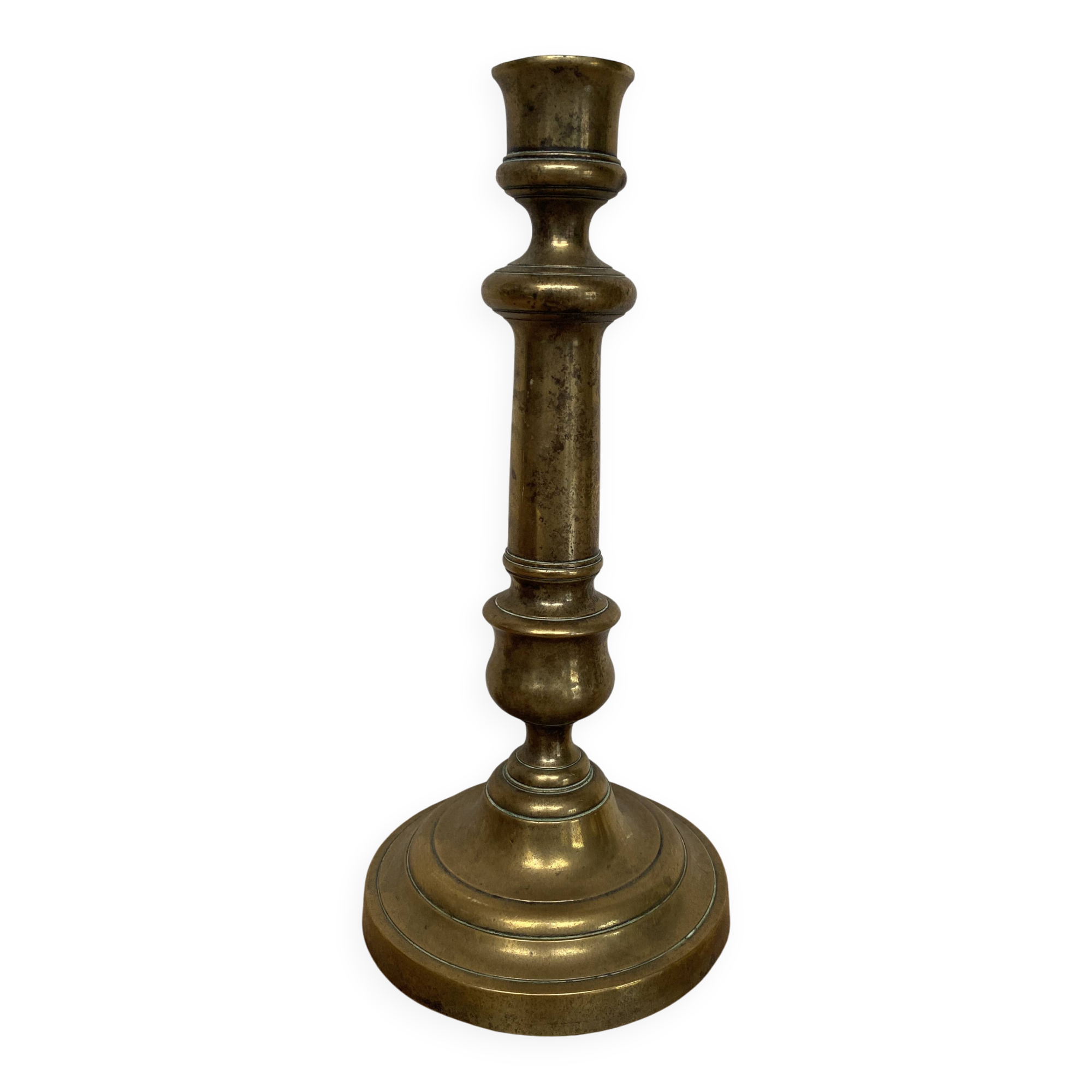 Brass candle holder