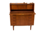 Vintage Scandinavian teak secretary "Alton" by Poul M. Jessen for Viby J Mobelfabrik