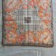 Vintage 70s flower power napkins, set of 12.