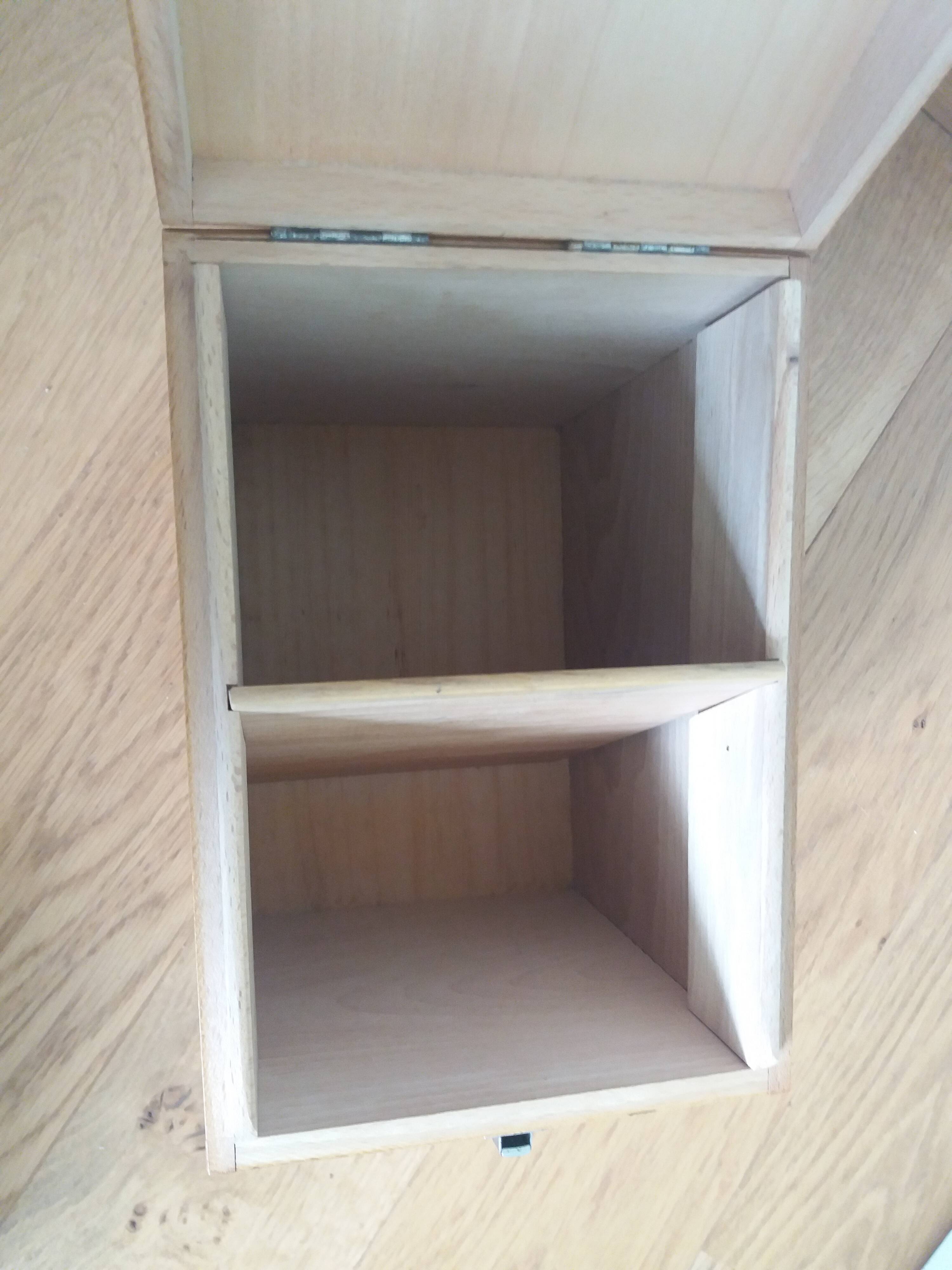 Wooden card box