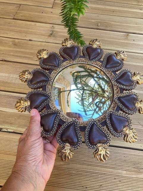 Miroir convexe dit miroir de sorcière