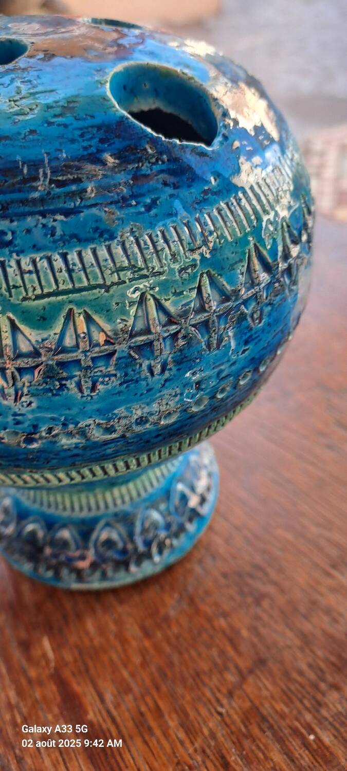 Aldo Londi ceramic vase, Italy