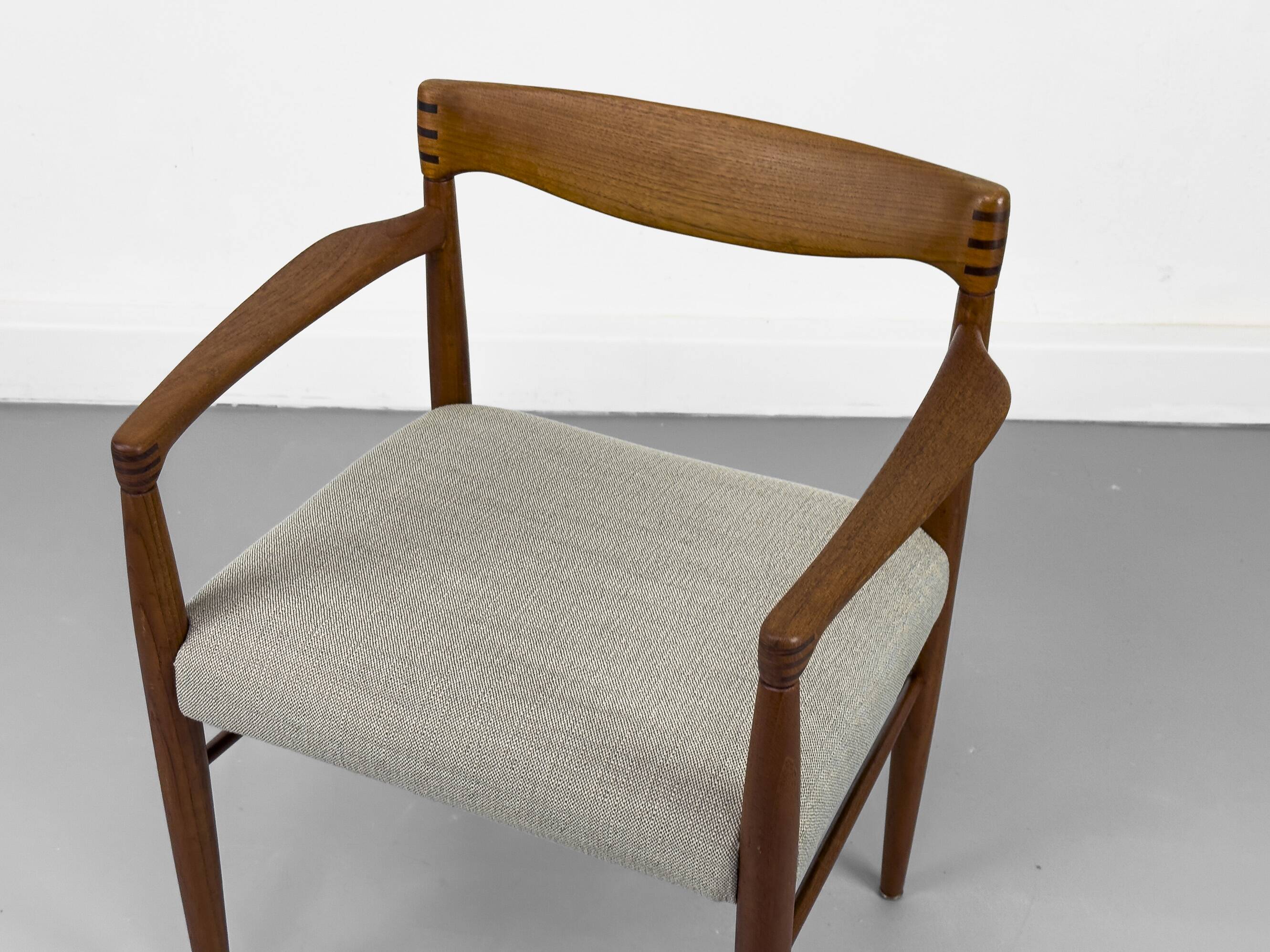 Teak Armchair by H. W. Klein for Bramin, 1960s