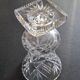 Cut crystal vase from Venice