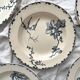 6 “Oxford” ironstone soup plates from Choisy le Roi